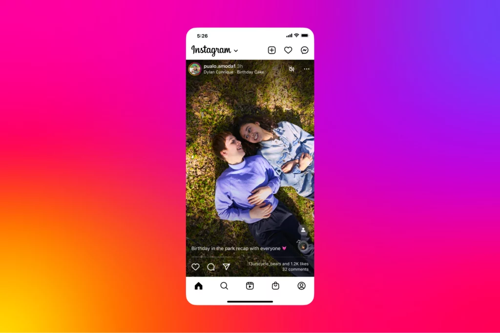 Nouveautés Instagram 2022