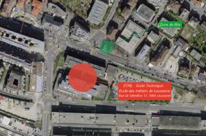 Plan d'accès Apéritif de printemps du tramway le 31 mars 2022