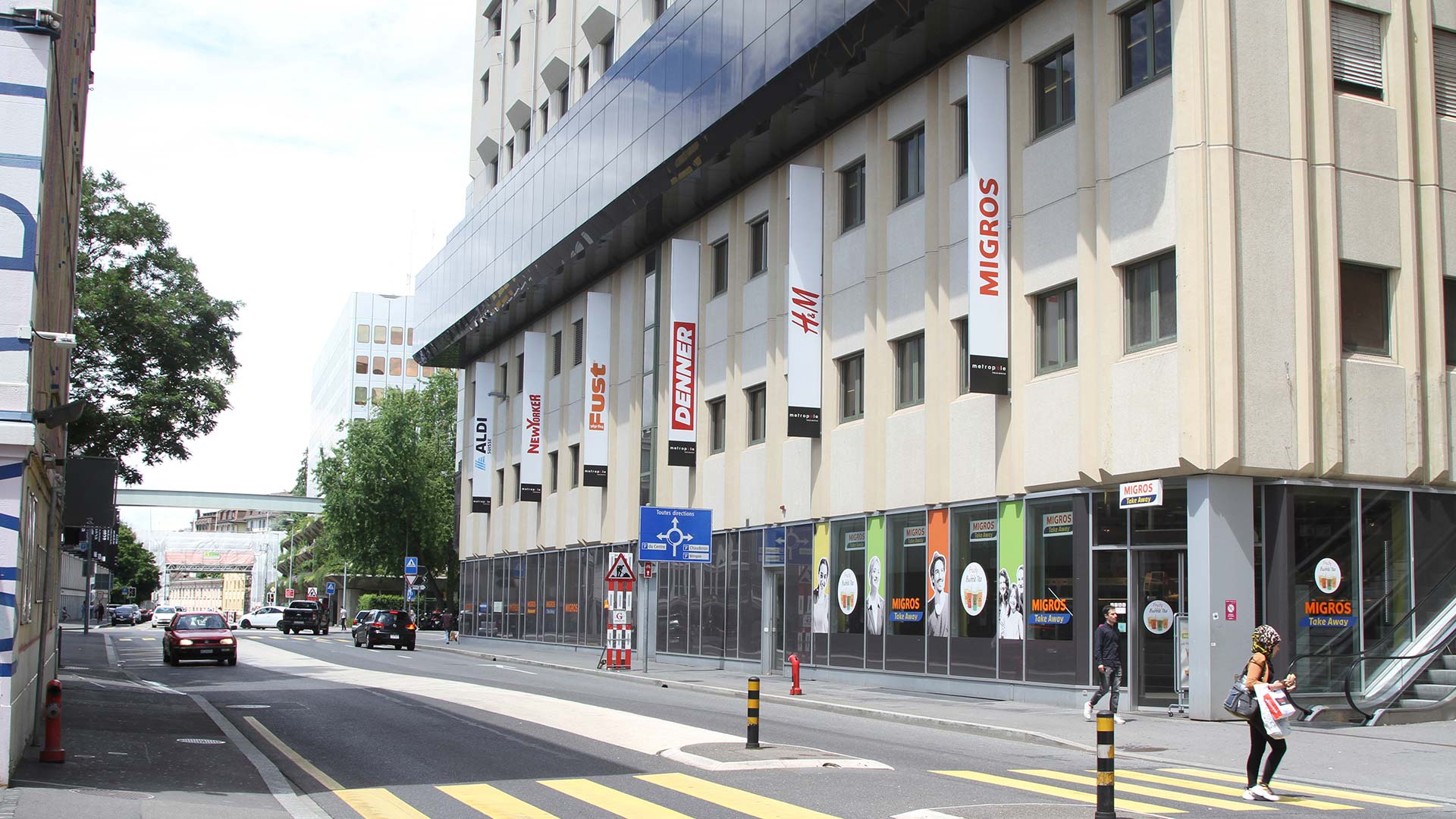 PORT-FRANC sol - Travaux Tramway Lausannois - Existant